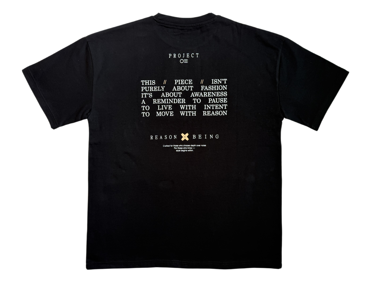 IKIGAI Oversized Tee — Black