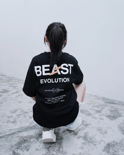 BEAST Oversized Tee — Black