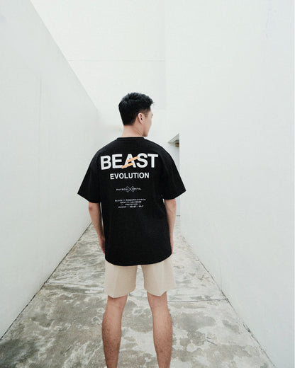 BEAST Oversized Tee — Black