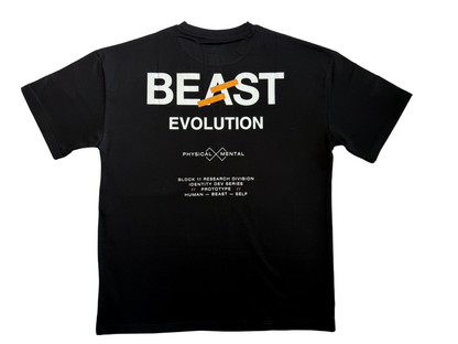 BEAST Oversized Tee — Black