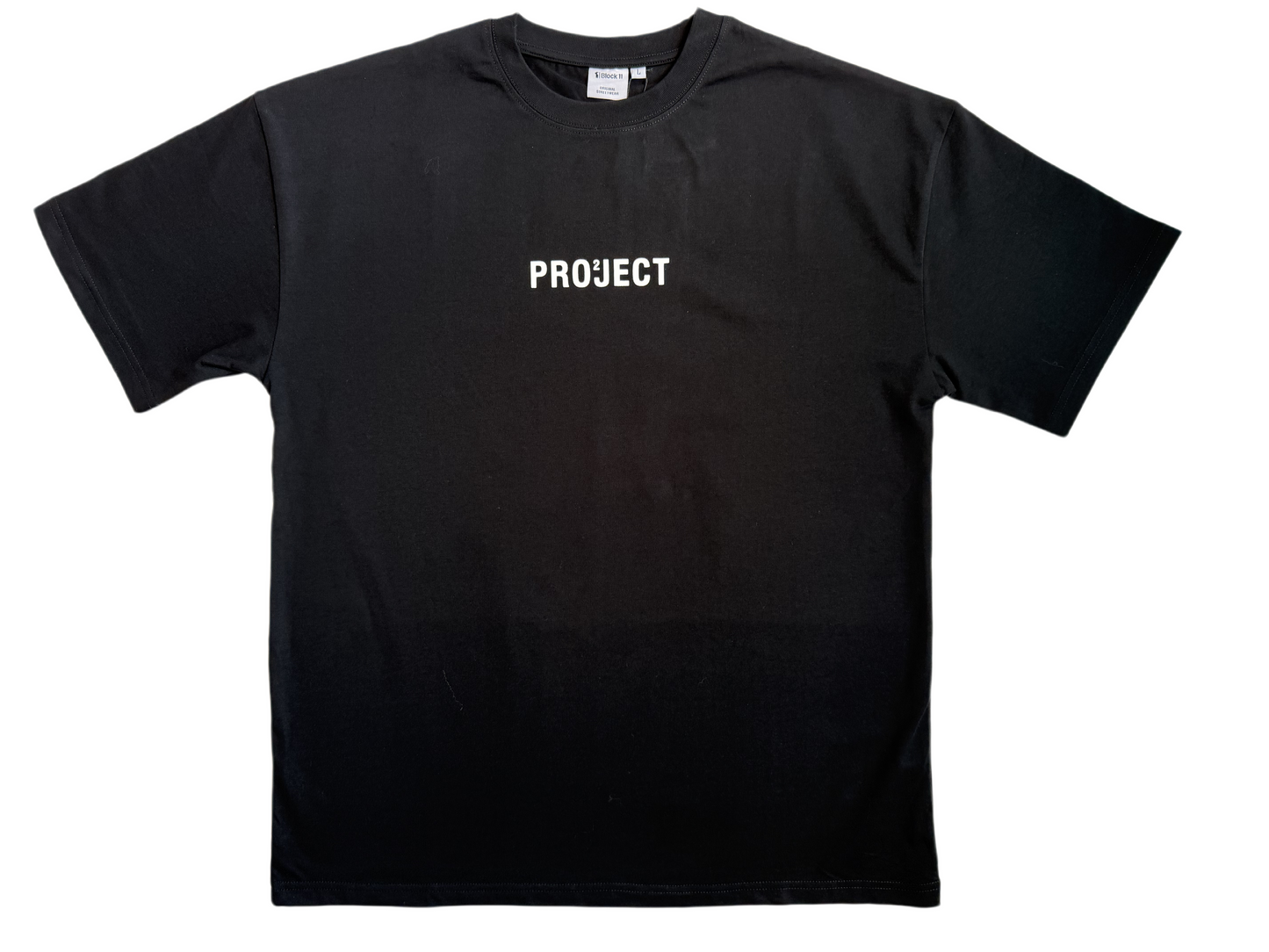 BREATHE Oversized Tee — Black