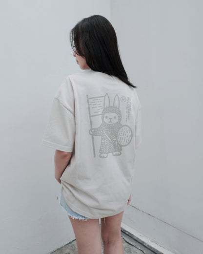 PEACE Oversized Tee — SandStone
