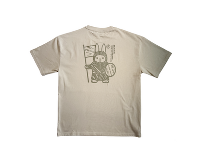PEACE Oversized Tee — SandStone